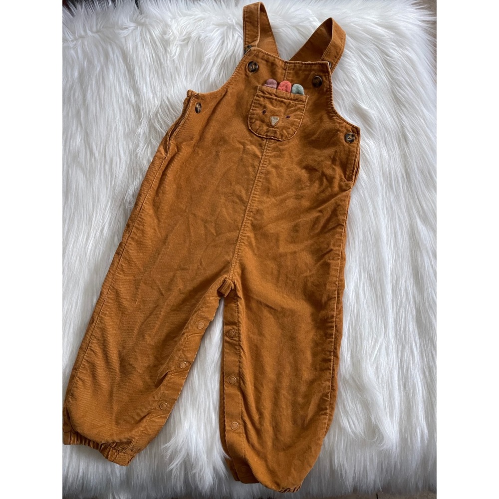 Carter's Baby Boy's Turkey  Brown Overall Size 18m Used